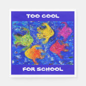 TE COOL VOOR SCHOOLSERVETTEN SERVET (Voorkant)