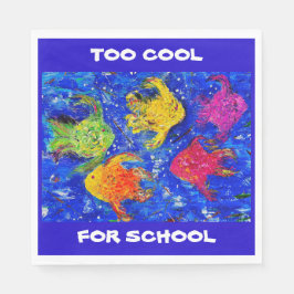 TE COOL VOOR SCHOOLSERVETTEN SERVET