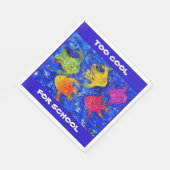 TE COOL VOOR SCHOOLSERVETTEN SERVET (Hoek)