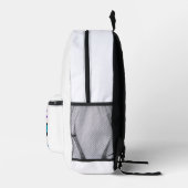 Te cool voor schooltas pack 😎 bedrukte rugzak (Rechts)