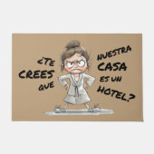 ¿Te crees que esta casa es un hotel? Deurmat (Voorkant)