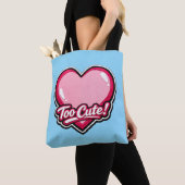 💖 Te Cute! Boodschappentas 👜✨ Tote Bag (Dichtbij)