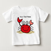 Te Cute Crab Custom T-shirt (Voorkant)