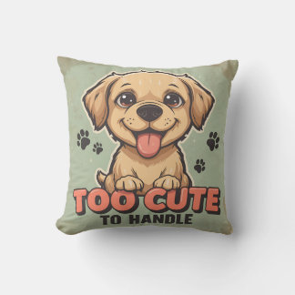Te Cute om aan te kunnen Hond Kussen