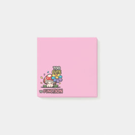 Te Cute Om Te Functioneren Paddenstoel Post-it Not Post-it® Notes