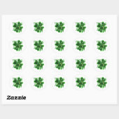 Te Cute Om Te Knijpen St. Patrick's Dag Ronde Sticker (Vel)