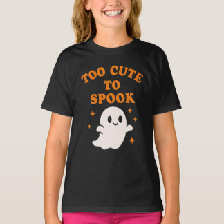Te Cute Om Te Laten Schrikken - Grappig Halloween T-shirt