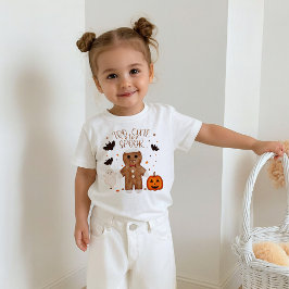 Te cute om te laten schrikken T-shirt voor peuters