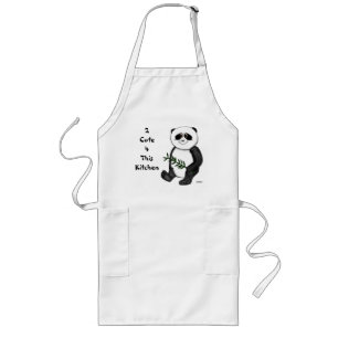 Te Cute Panda Beer Lang Schort