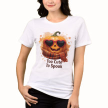 Te Cuteus om te Spoken – Knusse Pompoen T-Shirt