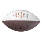 Te dicht american football (Gedraaid 270)