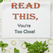 Te dicht theedoek (Gevouwen)