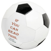 Te dicht voetbal (Drie kwart)