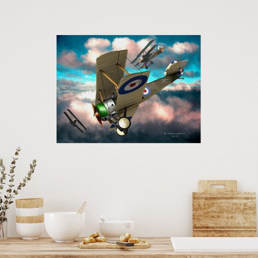 Te dicht voor comfort poster (Keuken)