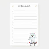 Te doen dingen en skatkat te koelen post-it® notes (Voorkant)