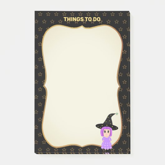 Te doen dingen en Star-patroon Post-it® Notes (Voorkant)