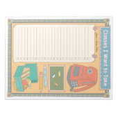 Te doen klassen: aangepast Notitieblok aanbieden (Voorkant)