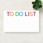 Te doen lijst Bright veelkleurig 10 x 6 Post-it® Notes (Kantoor)