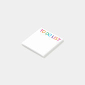 Te Doen Lijst Helder Meerkleurig 3 x 3 Post-it® Notes (Schuin)
