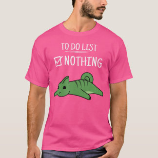 Te doen Lijst Kameleon Pet T-shirt