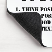 Te doen Lijst: Mousepad Muismat (Hoek)