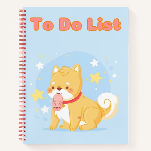 Te doen lijst 🌸🍓✨ notitieboek (Voorkant)