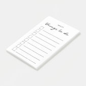 Te doen lijst post-it® notes (Schuin)