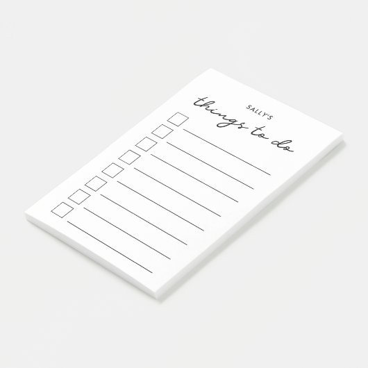 Te doen lijst post-it® notes (Schuin)