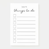 Te doen lijst post-it® notes (Voorkant)