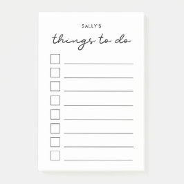 Te doen lijst post-it® notes