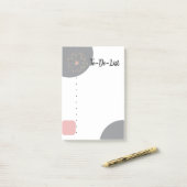 Te doen Lijst Zonnebloem Post-it® Notes (Op bureau)