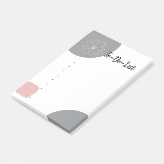 Te doen Lijst Zonnebloem Post-it® Notes (Schuin)