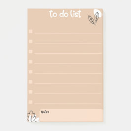Te doen met Floral Design Style Post-it® Notes