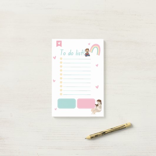 Te doen notities post-it® notes (Op bureau)