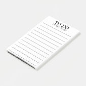 Te doen of niet te doen - grappige zin post-it® notes (Schuin)