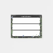 “Te-Doen” Plaknotitie – Donker Fantasievol Bloemen