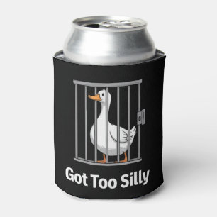 Te Dom Gek Geweldige Gans Stomme Pun Humor Dierenl Blikjeskoeler