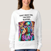 Te druk met het ontwerpen van een sweatshirt. trui (Voorkant)