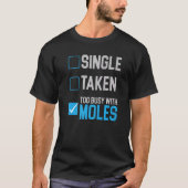 Te druk met moles Animal Mole Whisperer T-shirt (Voorkant)