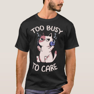 Te druk om asociaal te zijn - Tobe Fonseca T-shirt