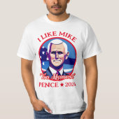 Te eerlijk Mike Pence 2024 Funny Politics T-shirt (Voorkant)