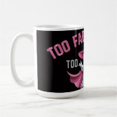 Te fantastisch om eng te zijn koffiemok (Links)