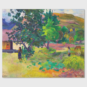 Te Fare, Het Huis landschapskunst van Paul Gauguin Cadeaupapier