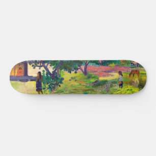 Te Fare, Het Huis landschapskunst van Paul Gauguin Persoonlijk Skateboard