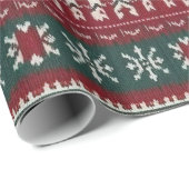 Te feestelijke lelijke kersttrui cadeaupapier (Rol Hoek)