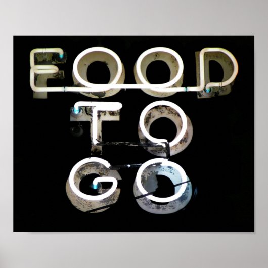 Te gaan eten poster (Voorkant)