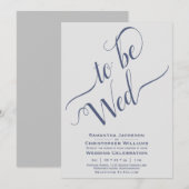 Te gebruiken als Wed Elegant Calligraphy Simple Gr Kaart (Voorkant / Achterkant)