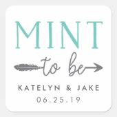 Te gebruiken punt | Persoonlijke weddenschap Vierkante Sticker (Voorkant)