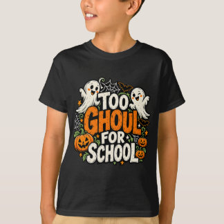 Te Geestig voor School Halloween T-shirt