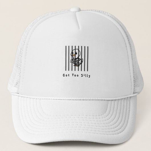 Te gek Gekke Gans Trucker Pet (Voorkant)
